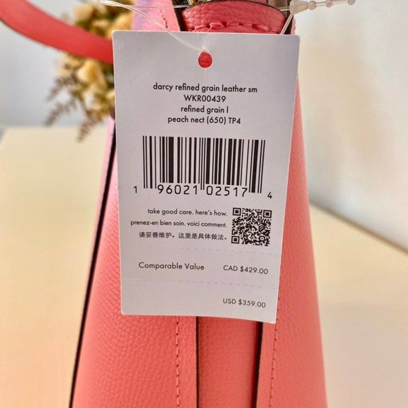 Kate Spade purse darcy small bucket shoulder bag crossbody new - Picture 5 of 9